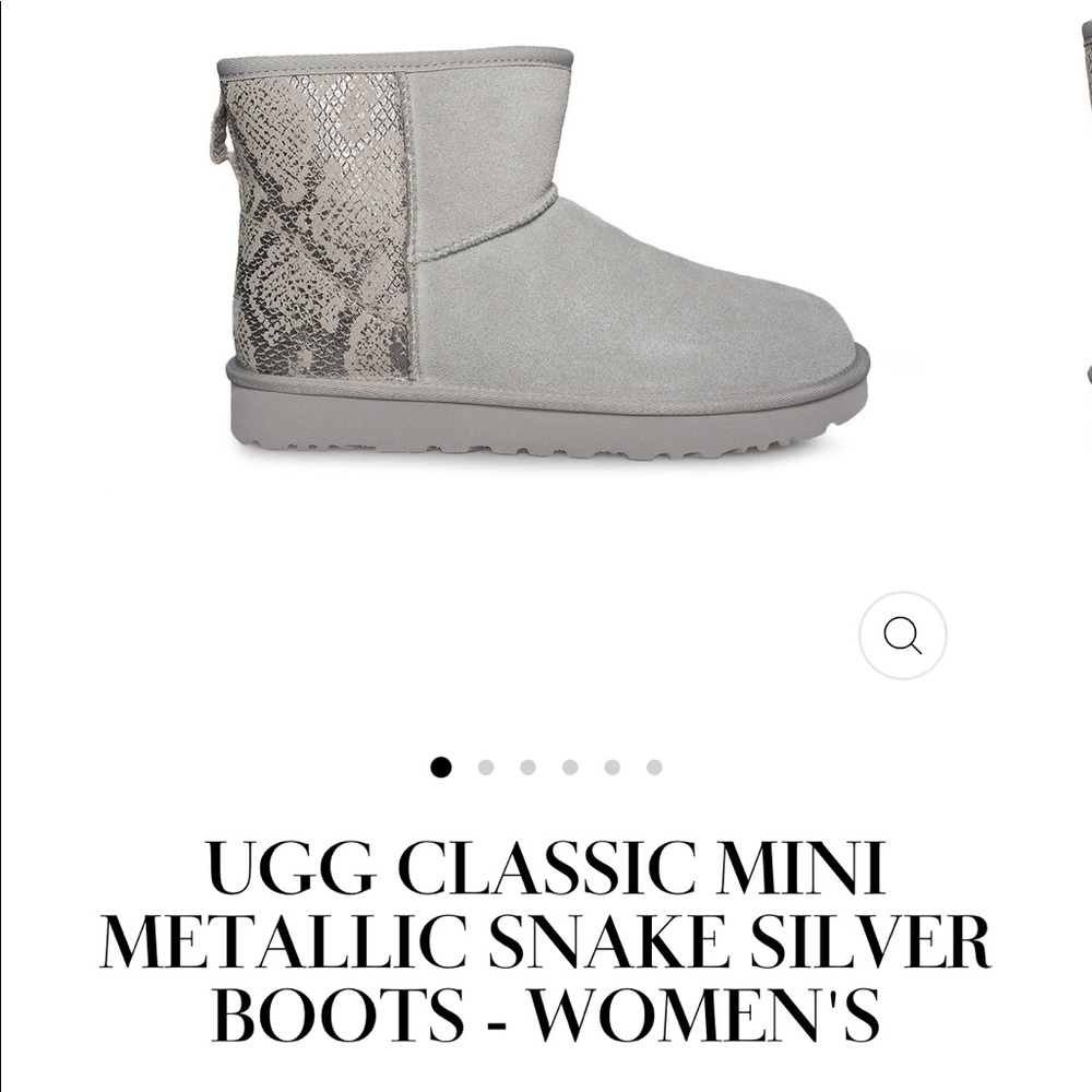 NWOT UGG classic mini gray